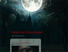 Tablet Screenshot of americandrumslinger.com